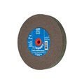 Pferd 7" x 1" Vitrified Bench Wheel - 1" A.H., Aluminum Oxide, 80 Grit 61757